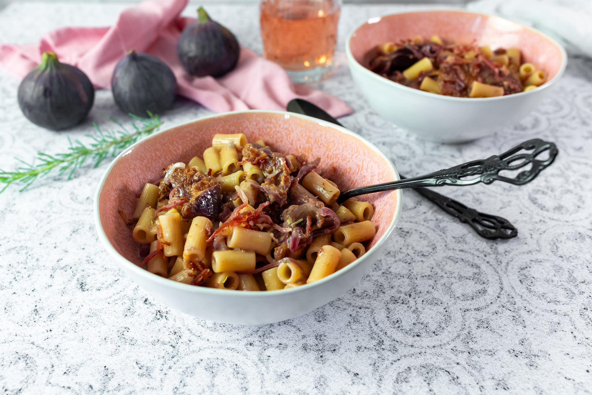 Feigen-Gorgonzola-Pasta